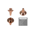 3D Nozzle enkel